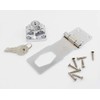 Keyed Hasp Locks Twist Knob Keyed Locking Hasp,Chrome Plated Hasp