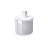 Consolidated Plastics 41239 White Flip Top Dispensing Cap, 18mm, 18-400