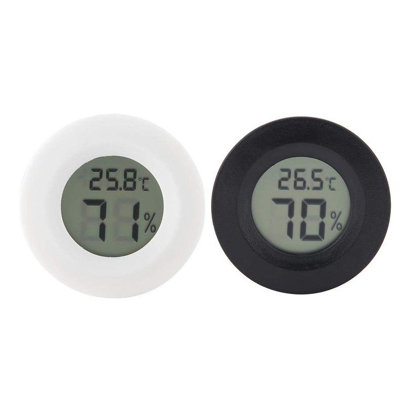 Reptile Thermometer and Hygrometer Digital Reptile Thermometer LCD Temperature Humidity