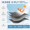 Heavy Duty RV Awning Fabric Replacement - 19.5oz Vinyl Camper