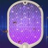 Electric Fly Swatter USB Charging 2 in 1 Fly Killer