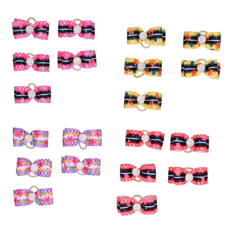 Pet Dog Hair Bows Stylish Cute Convenient Pet Bow Head