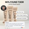 Jji Luxe Foundation 30ml, Maquillaje Ligero, Huevos Con