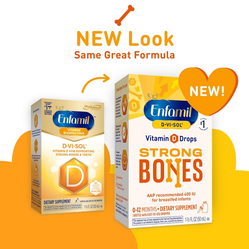 Enfamil D-vi-sol, (Pack of 2)