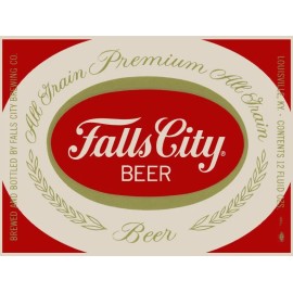Falls City Beer New Metal Sign: Louisville, Kentucky  - 12 x 16" Large Size