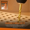 Hymnorq Brad Point Wood Twist Drill Bits 19PC Set, Metric