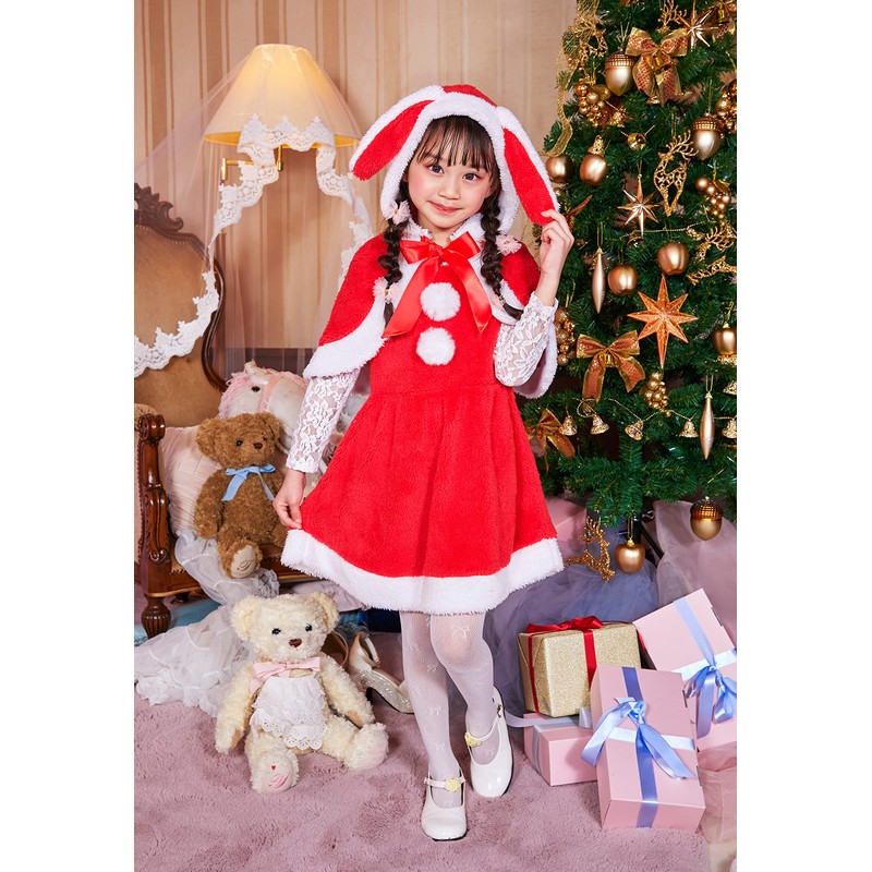 Clearstone Cosplay Christmas Rabbit Santa Rabbit Rabbit Kids 47.2 inches