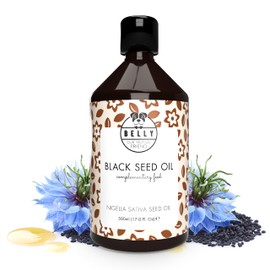 Belly Black Cumin Oil for Dogs, 500 ml, High-Quality Caraway Oil Supports Digestive Health, Black Cumin Oil Enriched with Vitamins and Minerals