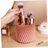 FOMIYES 2pcs Makeup Brush Bucket Rotatable Vanity Brush Organizer and
