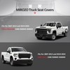 MIROZO Silverado Seat Covers,Truck Seat Covers Compatible with 2007-2013 and