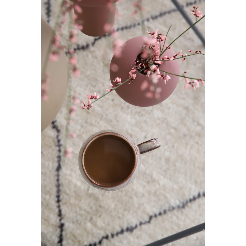 Cooee Design Ball Vase Ceramic Cinder Rose 8cm