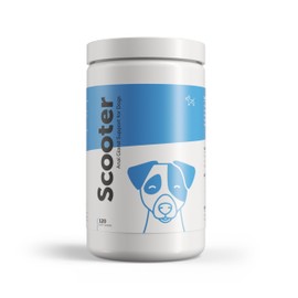 Dog's Lounge - SCOOTER - Digestive Soft Chews for Dogs | Wheat Free Supplement for Healthy Anal Glands with Added Pumpkin | Support Normal Bowel Function and Eliminate Scooting (60 chews)