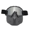 Motorcycle Face Mask Goggles Dust Wind UV Proof Riding Glasses