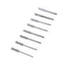 Phillips Cross Screwdriver Bits Set, 8Pcs 1/4 inch Hex Shank