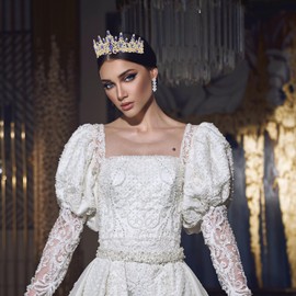 CURASA Blue Tiaras for Women Royal Blue Princess Crown Birthday Tiara for Little Girls Quinceanera Crown Queen Crowns Wedding Tiaras for Bride Tiaras and Crowns for Women Valentine Bridal Pageant