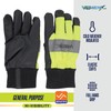 VISWERX Hi-Vis Winter Work Glove – Cold Weather Insulated &