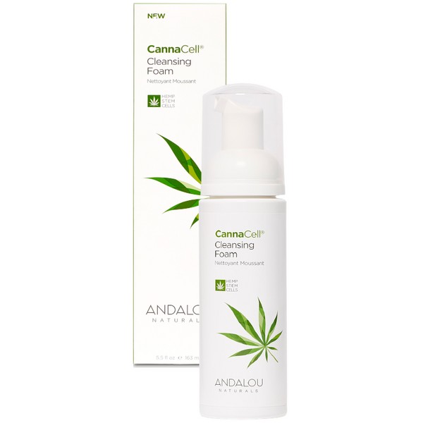 Andalou Naturals CannaCell Cleansing Foam 163ml