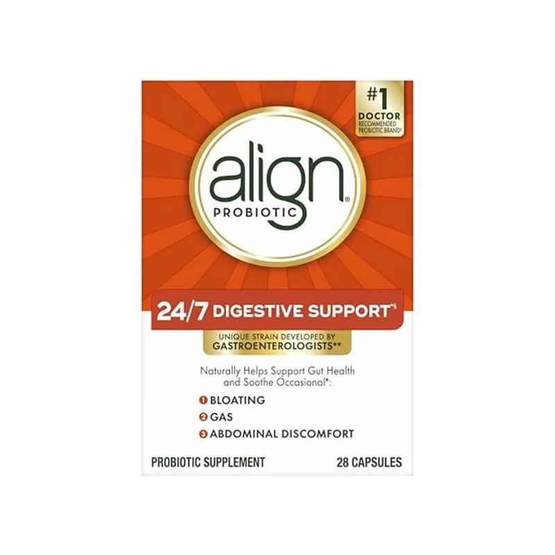 Align Probióticos Suplemento Digestivo Diario 28 Cápsulas