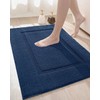 DEXI Bathroom Rug Mat, Ultra Absorbent Soft Bath Rug, Washable