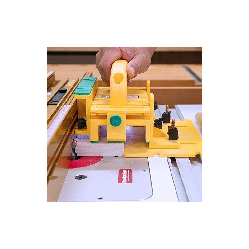 GRR-RIPPER Advanced 3D Pushblock Tool for Table Saw, Router Table,