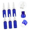 IWOWHERO 8pcs 30ml Pet Bottles Empty Refills Mini Travel Bottles