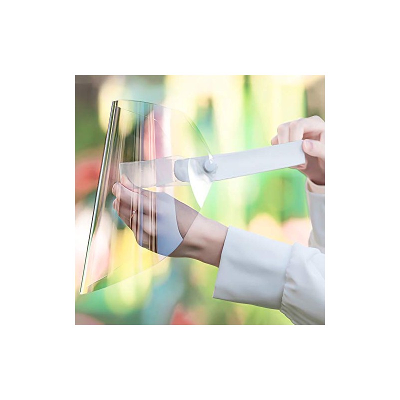 (PACK OF 10) Protective Visor Anti Droplet Dust-Proof Protect Transparent