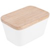Multifunctional Butter Dish Box Container with Butter Spreader Knife Kitchen