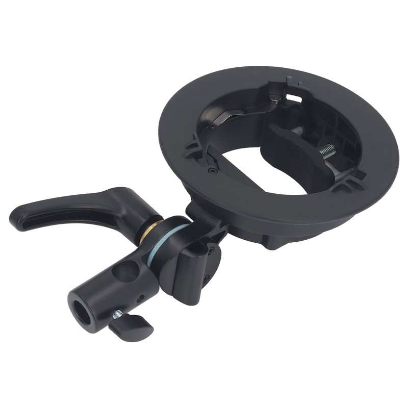 Flash Bracket for Bowens Mount Plastic Metal Round Head Flash