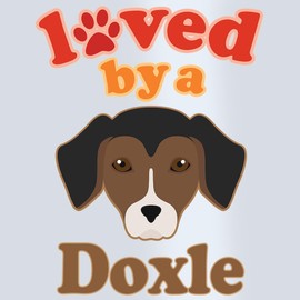 CafePress Doxle Dog Dachshund Beagle 16 oz Insulated Straw Tumbler with Lid