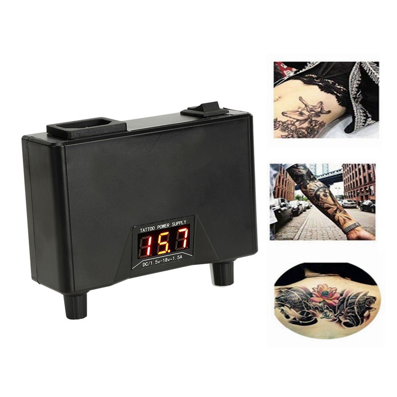 Professional Tattoo Power Supply LCD Display Tattoo Transformer Regulator Tattoo