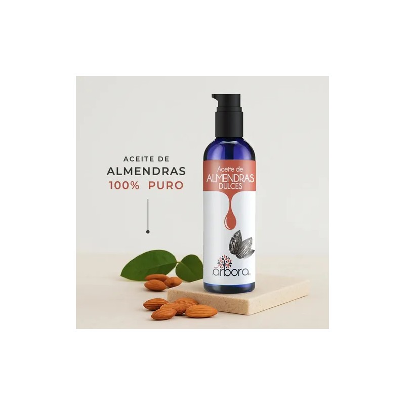 Kit Árbora Cuidado Facial Aceite Almendras Jabón Y Tónico Tea
