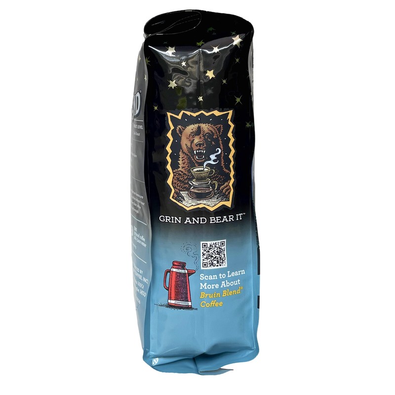 Ravens Brew Whole Bean Bruin Blend, 12-Ounce Bags (Pack of