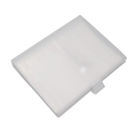 Libro de Almacenamiento de Pegatinas para Decoración de Uñas, álbum de Fotos de Pegatinas para Decoración de Uñas de Tapa Dura Esmerilada Transparente para Salón