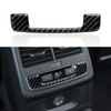 Car Air Conditioning Vent Sticker Cover Carbon Fibre Trim for