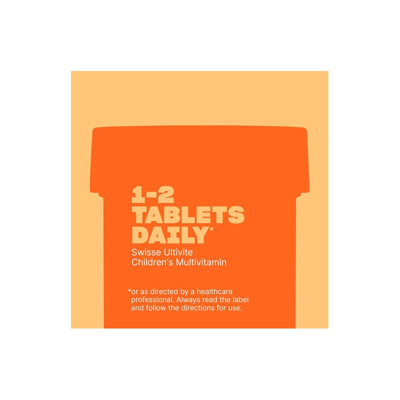 Swisse Ultivite Children's Chewable Multivitamin 120 Tablets