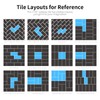 Art3d 102-Piece Peel and Stick Tile Backsplash for Kitchen Bathroom,