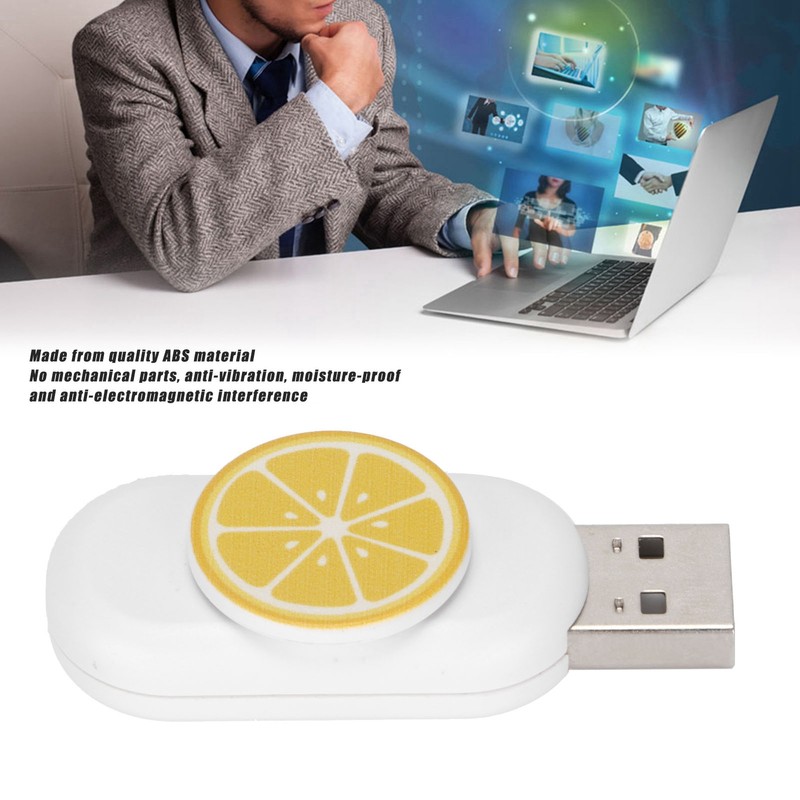 USB Flash Drive Innovative Lemon Shape Portable Durable Stable Moistureproof