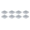 8Pcs Heat Sink Cooling Heatsink Cooler Aluminium Alloy 50x50x15mm Accessory
