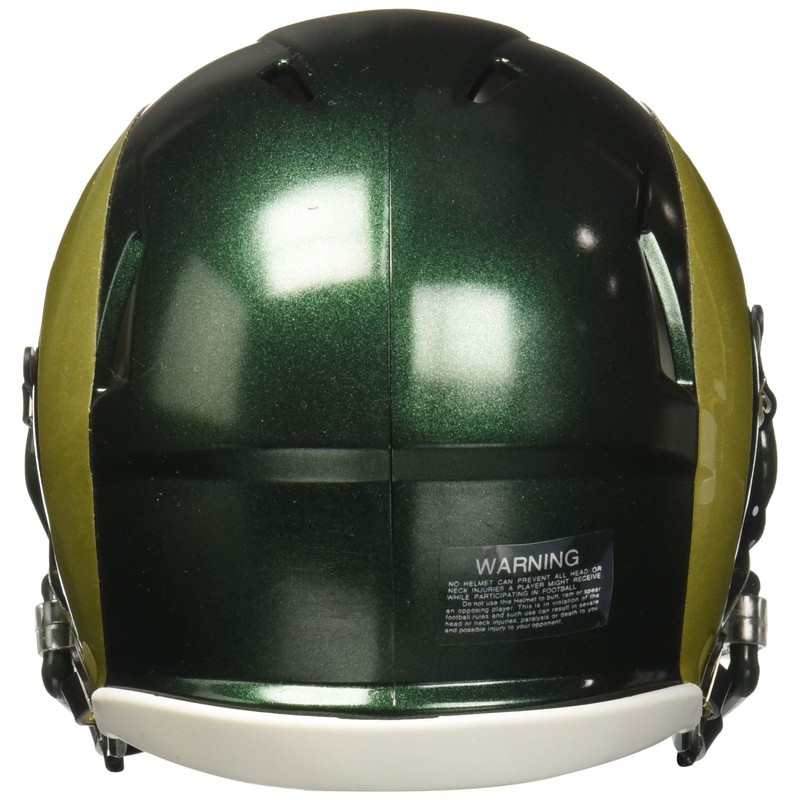 Riddell men unisex adult women Speed Mini Football Helmet, Green,