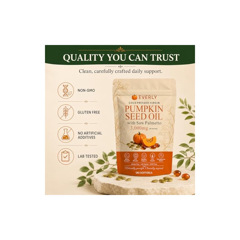 with Saw Palmetto, 180 SOFTGELS (1PCS)