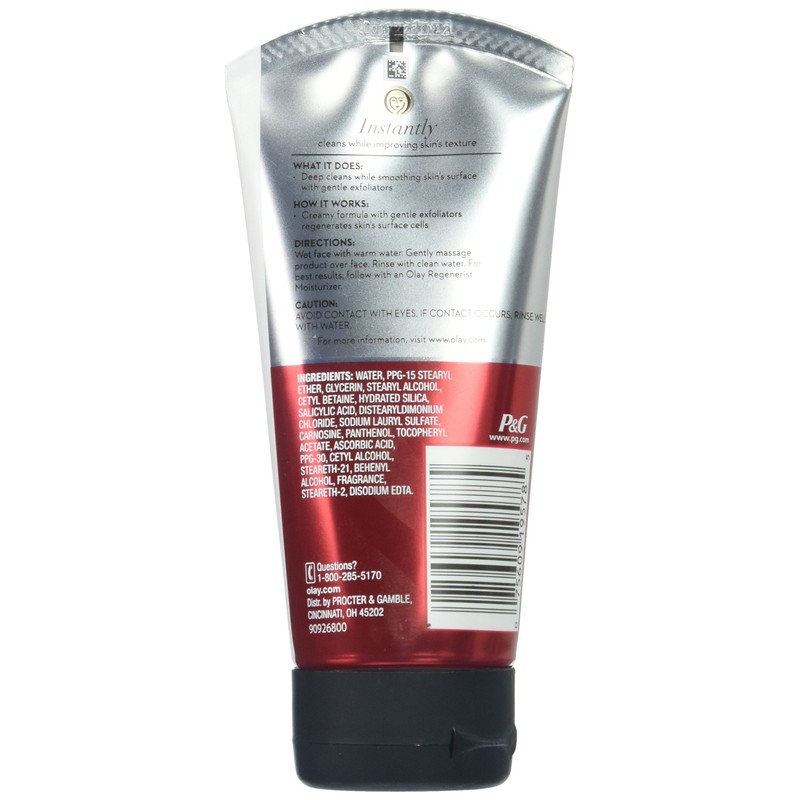 Olay Regenerist Regenerating Cream Face Cleanser, 5 fl oz