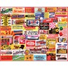 White Mountain Puzzles Candy Wrappers - 1000 Piece Collage Jigsaw