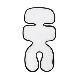 Manito Breath Original 3D Mesh Seat Pad/Cushion/Liner for Stroller and Car Seat, Black, 28.7x15.7 Inch (Pack of 1)