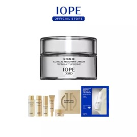 IOPE [본사직영] 아이오페 XMD 스템3 클리니컬 리커버리 크림 50ML+GWP5종+마스크 1ea [Iope Direct] Iope XMD Stem 3 Clinical Recovery Cream 50ML + 5 Types of GWP + 1 Mask