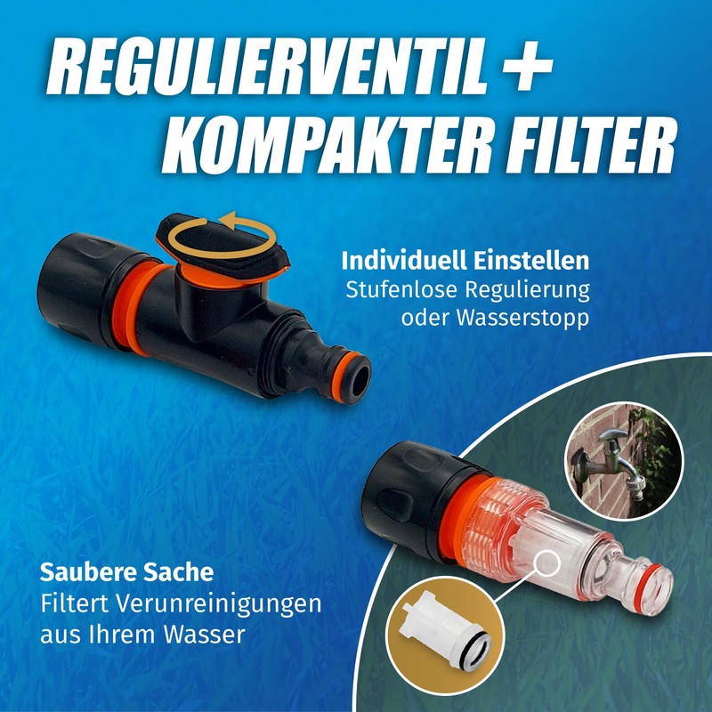 MaJoCompTec® Watertwin Fuel Cap with Water Connection, Water Tank Cap,