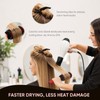 Round Brush for Blow Drying, Ceramic Coated Hair Brush with