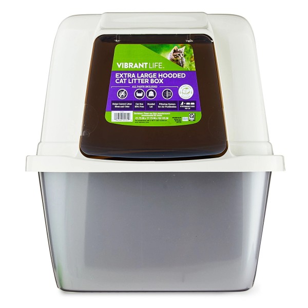 Unbranded Vibrant Life Extra Large Hooded Enclosed Cat Litter Box