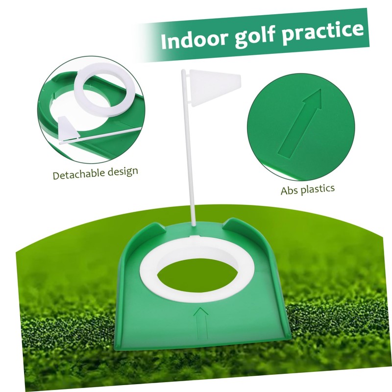 VICASKY 2pcs Golf Putting Cups Lightweight Indoor Practice Hole Cups