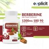 eXplicit Supplements Premium Berberine & Ceylon Cinnamon Supplement, 180 Capsules