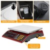 BROMECH Price Computing Scale 66lb Digital Rechargeable Commercial Kitchen Weight